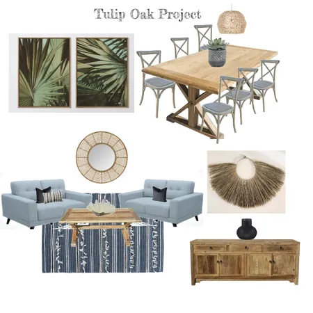 Tulip Oak Project Interior Design Mood Board by Enhance Home Styling on Style Sourcebook
