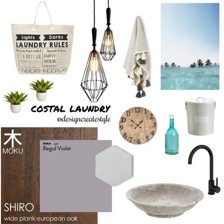 Laundry Interior Design Mood Board by designcreatestyle on Style Sourcebook