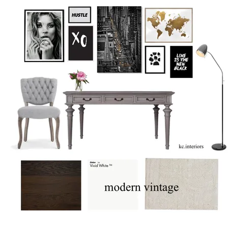 Modern vintage Interior Design Mood Board by kcinteriors on Style Sourcebook
