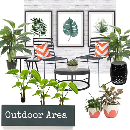 Outdoor Garden Area Interior Design Mood Board by AnnabelFoster on Style Sourcebook