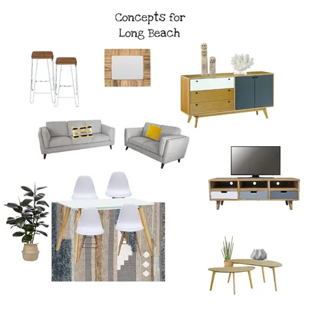 Long Beach Interior Design Mood Board by Enhance Home Styling on Style Sourcebook