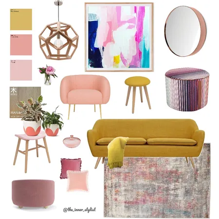 Happy Hues Living Interior Design Mood Board by Plant some Style on Style Sourcebook