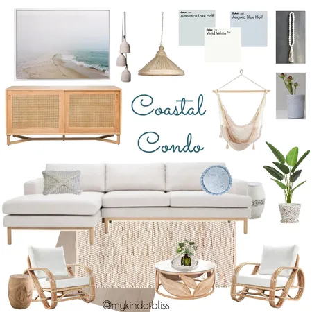 Coastal Condo Interior Design Mood Board by My Kind Of Bliss on Style Sourcebook