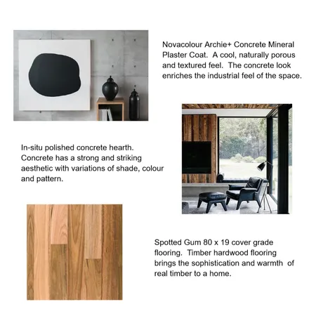 Hard Finishes Interior Design Mood Board by suparosie on Style Sourcebook