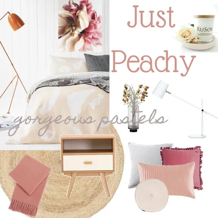 Peach Dreams Interior Design Mood Board by girlwholovesinteriors on Style Sourcebook