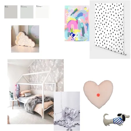 girls bedroom Interior Design Mood Board by AliciaClaire on Style Sourcebook