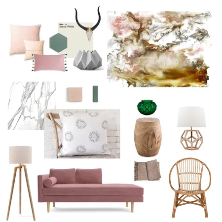 Dusted Desert Interior Design Mood Board by michellejeanstudio on Style Sourcebook