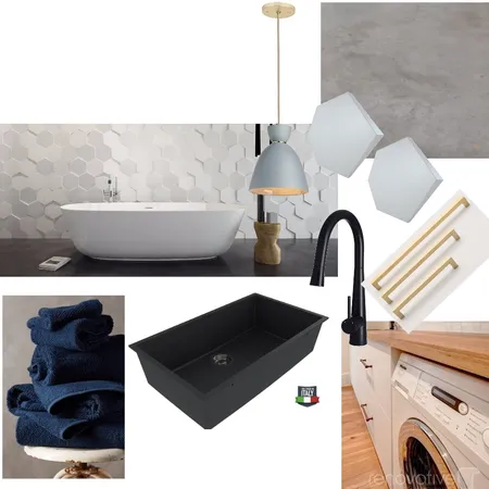 A7 Laundry Interior Design Mood Board by KAS on Style Sourcebook