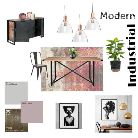Dining Room Interior Design Mood Board by Reflective Styling on Style Sourcebook
