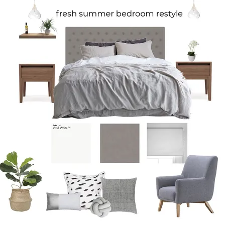 Bedroom Interior Design Mood Board by kcinteriors on Style Sourcebook
