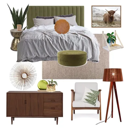 Olive Green Interior Design Mood Board by Thediydecorator on Style Sourcebook