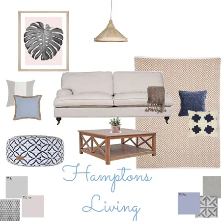 Hamptons Living Interior Design Mood Board by Cath089 on Style Sourcebook