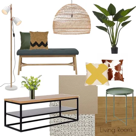 Gorman Road Living Room Interior Design Mood Board by Holm & Wood. on Style Sourcebook