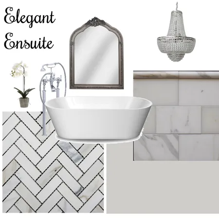 Elegant Ensuite Interior Design Mood Board by DIYDecorator on Style Sourcebook