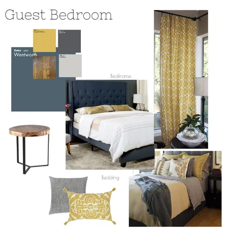 Guest Room 1st floor Interior Design Mood Board by Emaloi20 on Style Sourcebook