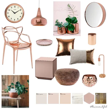 Copper Candy Interior Design Mood Board by Plant some Style on Style Sourcebook