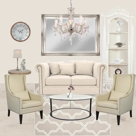 Shabby Chic 3 Interior Design Mood Board by talissa on Style Sourcebook