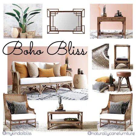 Boho Bliss Interior Design Mood Board by My Kind Of Bliss on Style Sourcebook