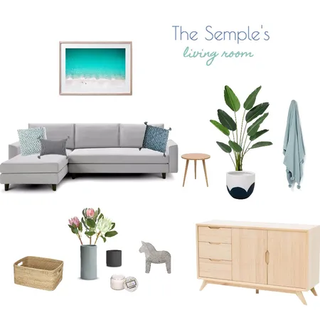 Semple's Living Room Interior Design Mood Board by Jinny on Style Sourcebook
