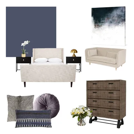 Guest bedroom Interior Design Mood Board by Laura on Style Sourcebook