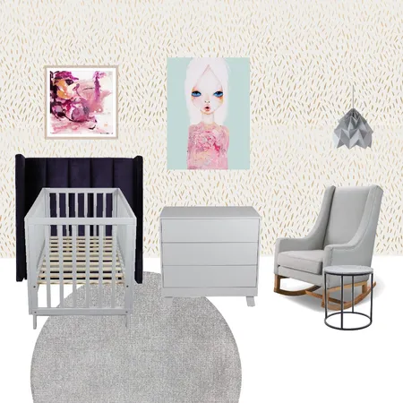 Girls Nursery Interior Design Mood Board by natlyn on Style Sourcebook