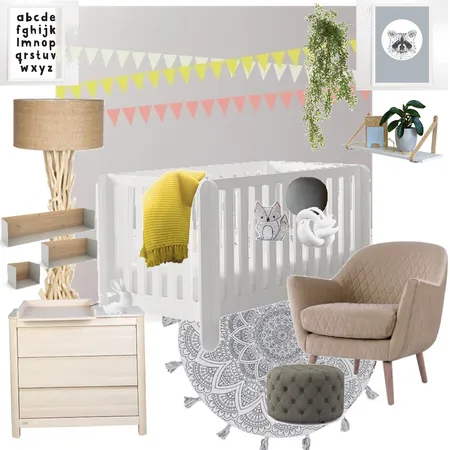 Nursery idea #1 Interior Design Mood Board by KCH on Style Sourcebook