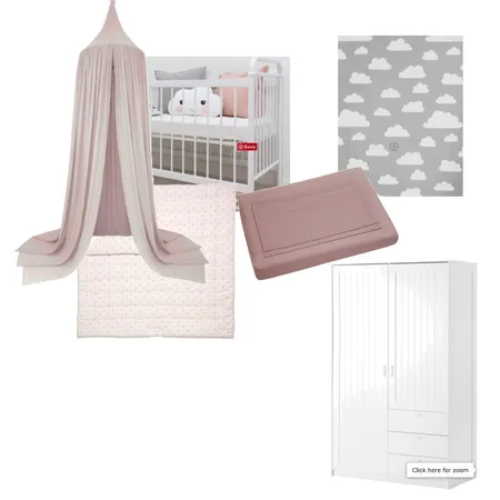 baby girls nursery Interior Design Mood Board by Grace and Edward on Style Sourcebook