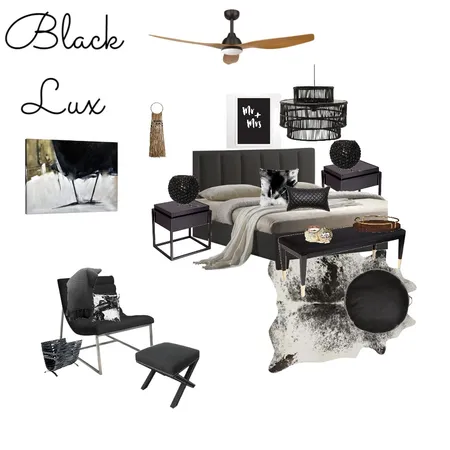 Black Lux Interior Design Mood Board by the.stuff.and.the.thangs on Style Sourcebook