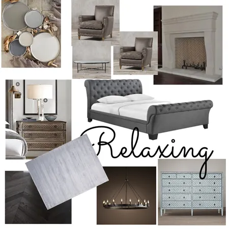 Relaxing Bedroom Interior Design Mood Board by emckee on Style Sourcebook