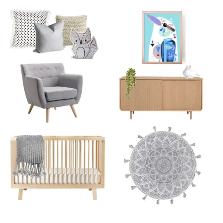 Nursery Interior Design Mood Board by kcinteriors on Style Sourcebook