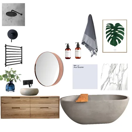 B A T H R O O M Interior Design Mood Board by gemmadykes on Style Sourcebook