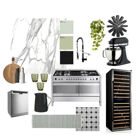 Contemporary Kitchen Interior Design Mood Board by acb on Style Sourcebook