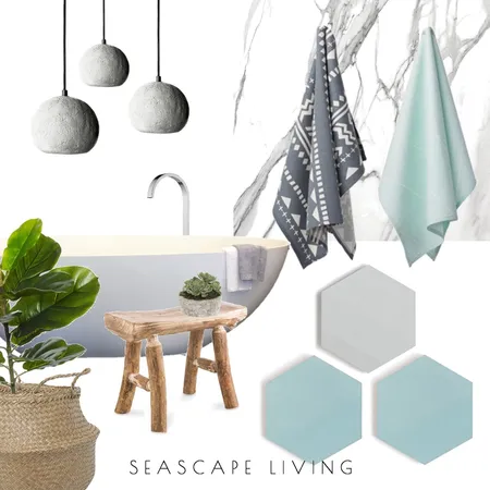 Turquoise Interior Design Mood Board by Seascape Living on Style Sourcebook