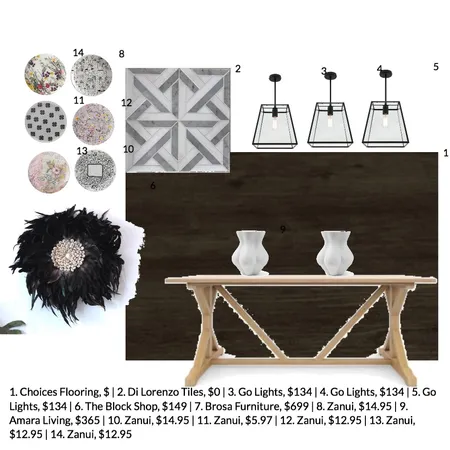 Dining/kitchen Interior Design Mood Board by GeorginaRahi on Style Sourcebook