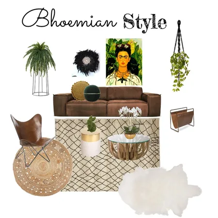Bhoemian living Style Interior Design Mood Board by InStyle Idea on Style Sourcebook