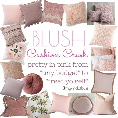 Blush Crush Interior Design Mood Board by My Kind Of Bliss on Style Sourcebook