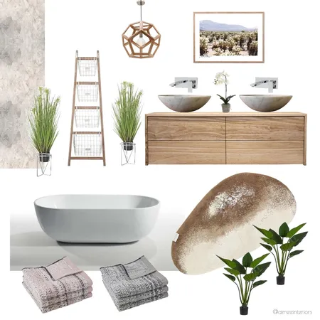 Bathroom Interior Design Mood Board by Amy Louise Interiors on Style Sourcebook