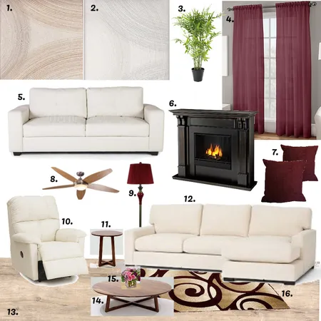 Living Room Mood Board Interior Design Mood Board by MichelleDyman on Style Sourcebook