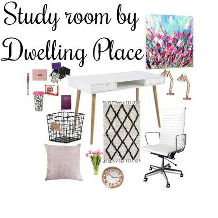 Study room Interior Design Mood Board by Lindo on Style Sourcebook
