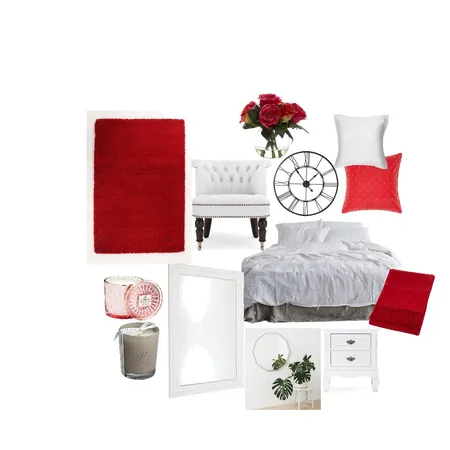 VDay bedroom Interior Design Mood Board by Lindo on Style Sourcebook