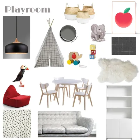 Playroom Interior Design Mood Board by LGDesigns on Style Sourcebook