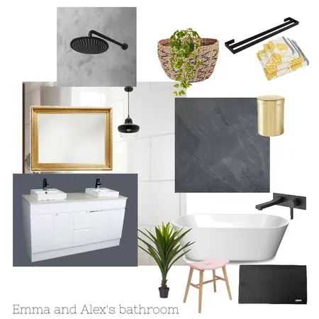 Emma and Alex's Bathroom2 Interior Design Mood Board by Nardia on Style Sourcebook