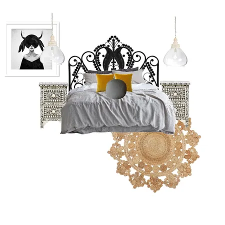 Midland Court - Master Bed Interior Design Mood Board by Atelier Lane Interior Design on Style Sourcebook