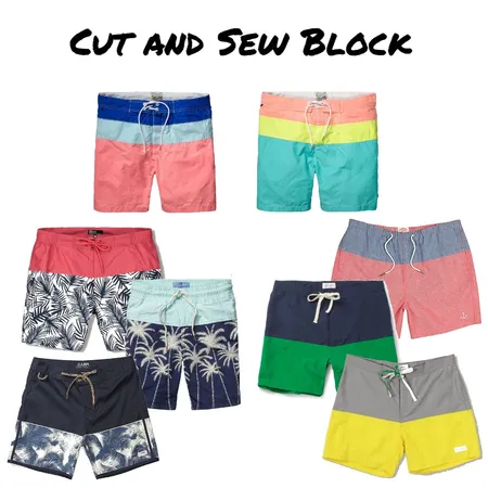 Boardshorts | Cut and Sew Interior Design Mood Board by snoobabsy on Style Sourcebook