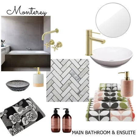 Main Bathroom Interior Design Mood Board by stylebeginnings on Style Sourcebook