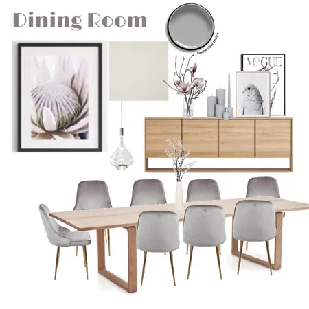Dining Room Interior Design Mood Board by LGDesigns on Style Sourcebook