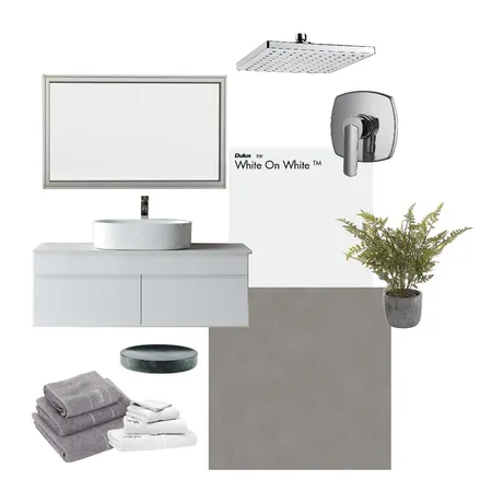 Jessie and Cameron's Bathroom Interior Design Mood Board by Nardia on Style Sourcebook