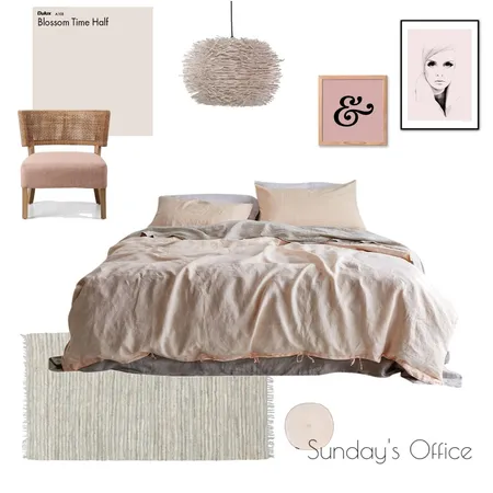Sunday's Office Interior Design Mood Board by TheBlushCollective on Style Sourcebook