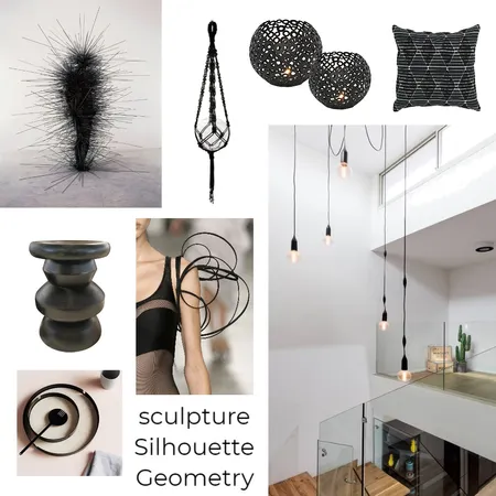 Sculptural silhouettes Interior Design Mood Board by OfriPaz on Style Sourcebook