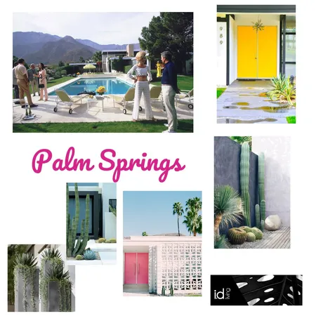 Palm Springs Interior Design Mood Board by cheryl on Style Sourcebook
